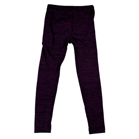 Time & Tru Burgundy Leggings Size Large (12-14) - Picture 2 of 5